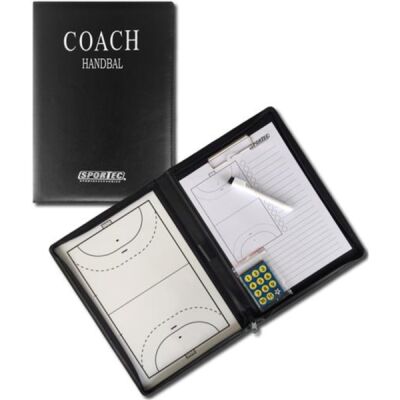 Magnetisch coachbord handbal in omslagmap Thumbnail